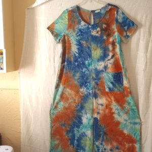 Jumpsuit Tie-Dyed, Sz 16, NWT